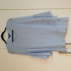 Apt 9 Tulip Hem &Bell Sleeve top